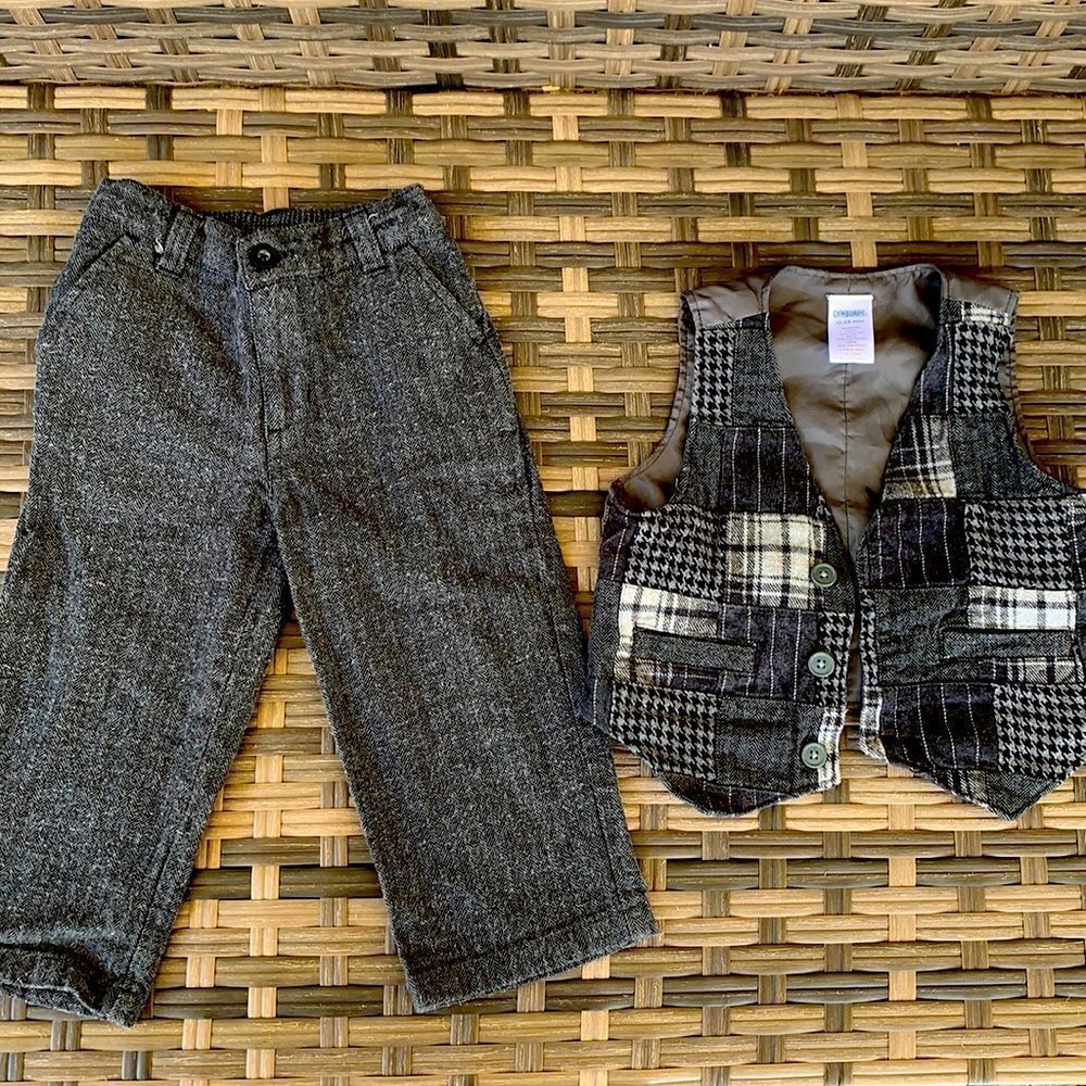 Gymboree pants and vest set